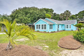 Beachy Isle of Palms Home, 1 Block to Coast!